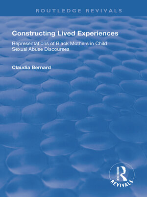 cover image of Constructing Lived Experiences